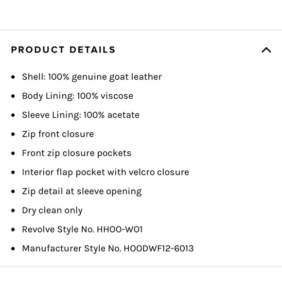 Haute Hoodie - Beautiful tan leather jacket - Picture 10 of 12